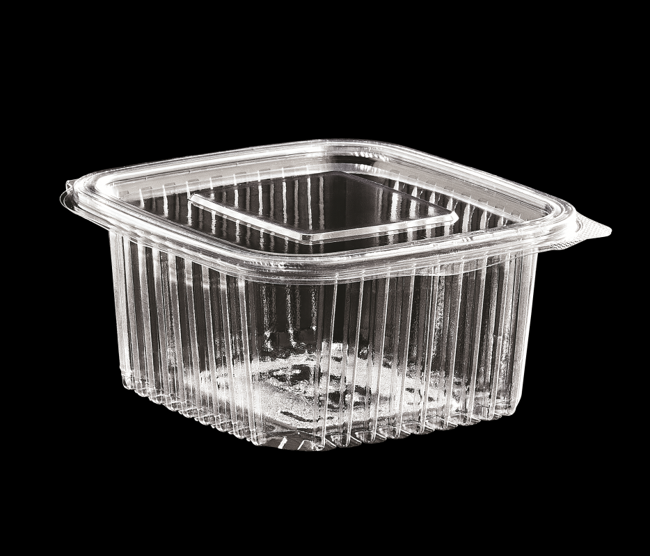 Plastik Sızdırmaz Kap 375 gr. 100 Adet.