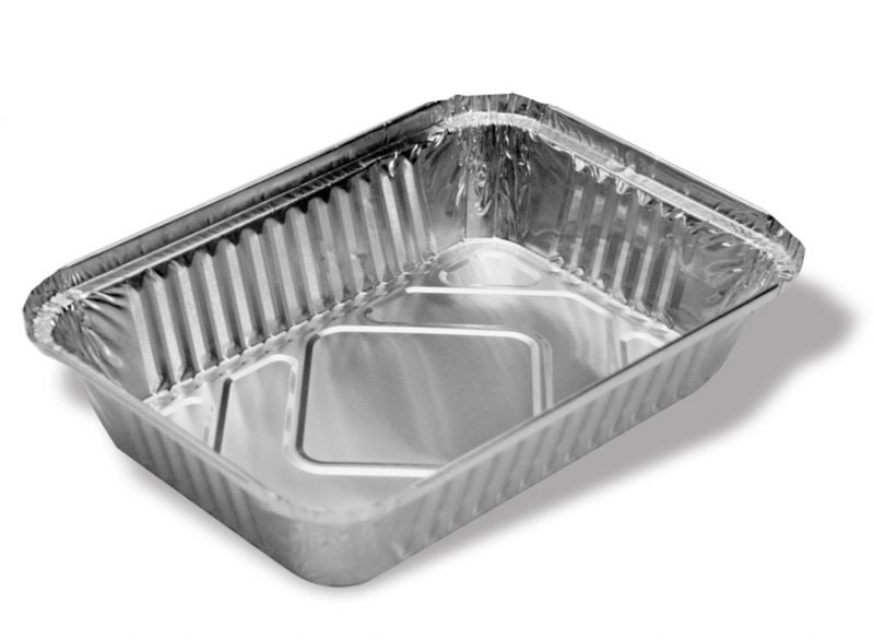 Alüminyum 2,5 kg. Dikdörtgen Tepsi 50 Adet.