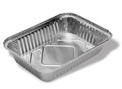 Alüminyum 2,5 kg. Dikdörtgen Tepsi 50 Adet.