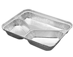 Alüminyum 3 Göz  Kase / Kap 100 Adet.