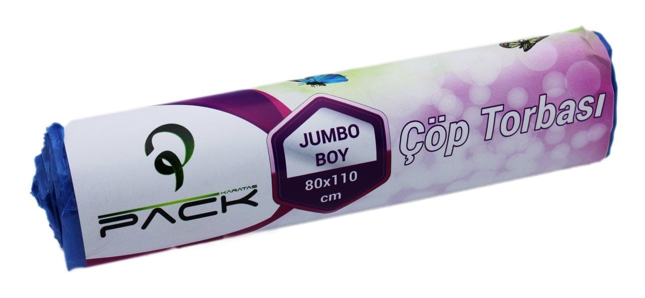 Standart Jumbo Boy Çöp Torbası 80 x 110