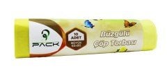 Büzgülü Limon Kokulu Büyük Boy Çöp Torbası 65x80