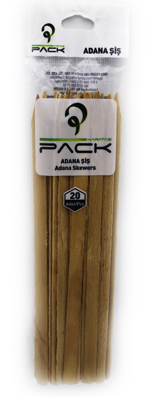 Adana Şiş Ahşap 20 Adet