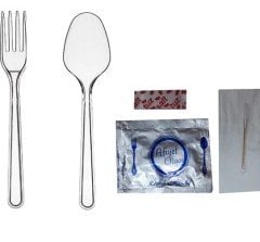 Lüks Set Çatal + Kaşık 6 ' lı (Yemek Seti) 90 'lü