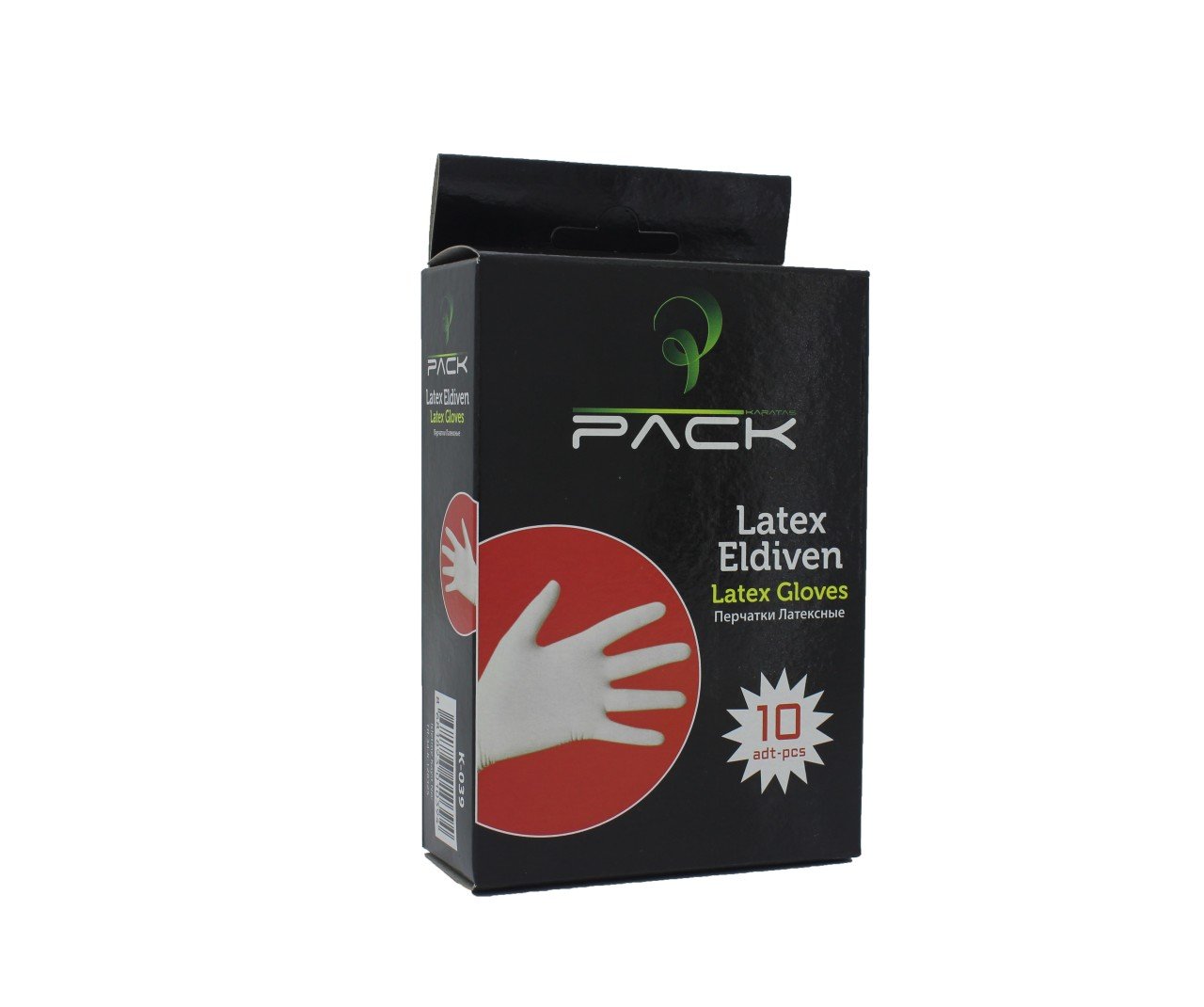 Lateks Pudralı Eldiven 10 ' lu.