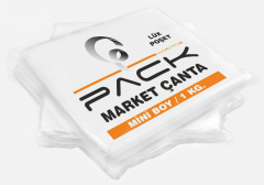 Pack Lüks Orijinal  Hışır Poşet Mini 1 Kg.