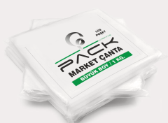 Pack Lüks Orijinal Hışır Poşet Büyük Boy 1 Kg.