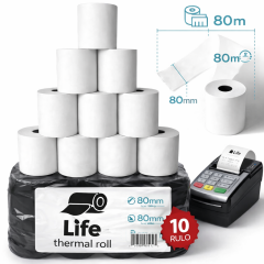 Termal Yazarkasa  Kağıdı 80 mm  Termal Kasa Rulo