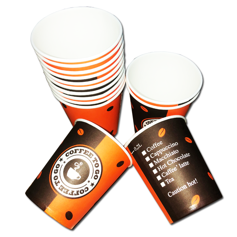 Karton Bardak 8 Oz. 50 Adet.