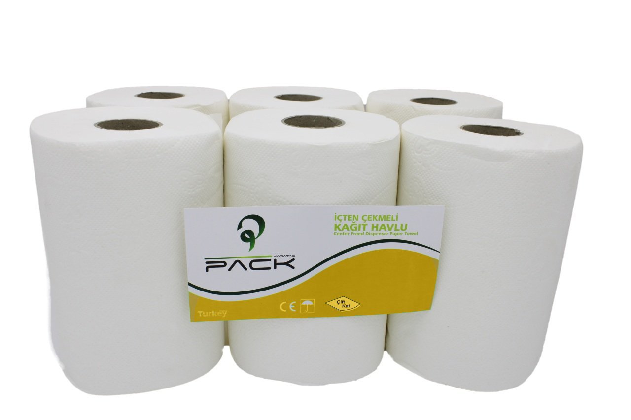 İçten Çekmeli Havlu 21cm. 6 'lı.
