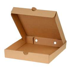 Pizza Kutusu Kraft -Kahverengi 100 lü. 	28x28 cm.