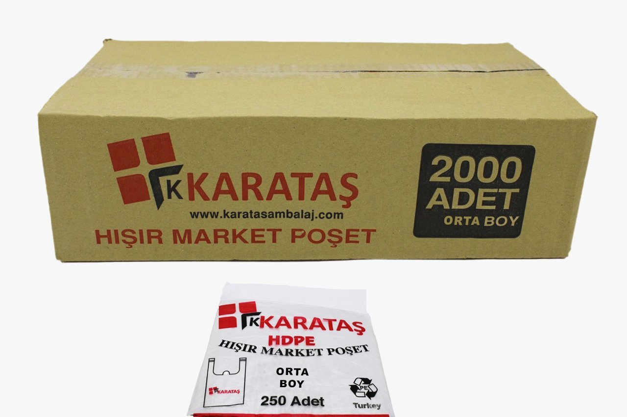 Koli Hışır Poşet - Orta Boy