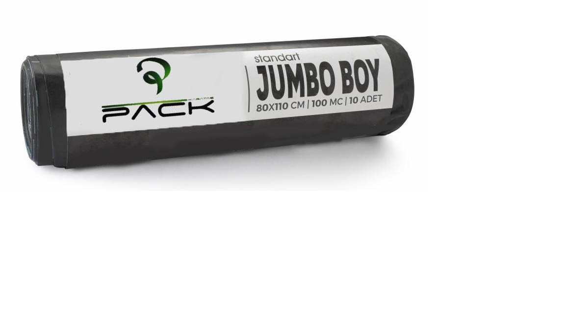 Jumbo Çöp Torbası 800gr. Boy 80*110 Çöp Torbası