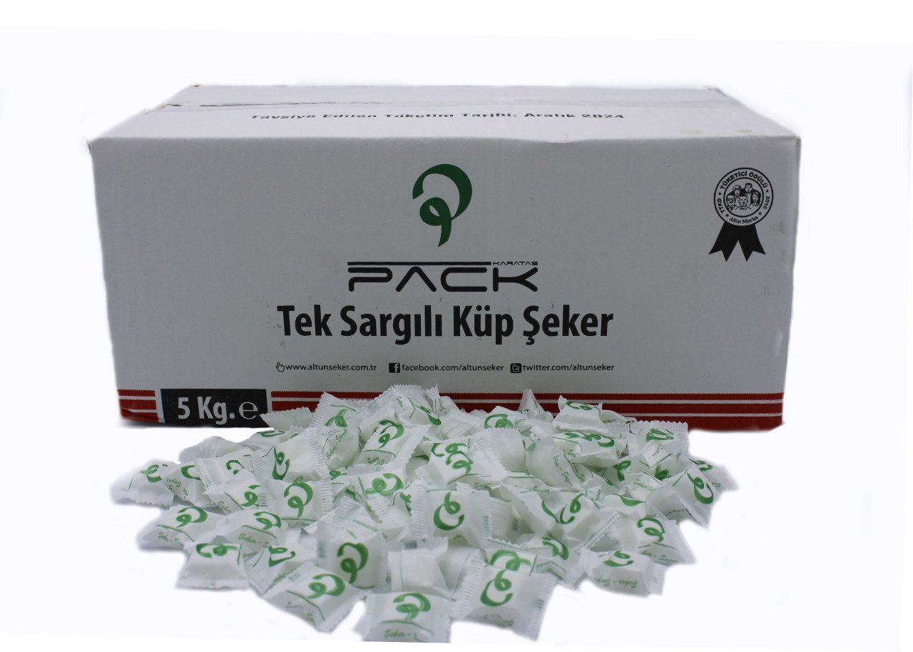 Sargılı Kesme Şeker 5 Kg.